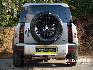 Land Rover Defender Performance Exhaust - Sound Architect - Quicksilver - D300